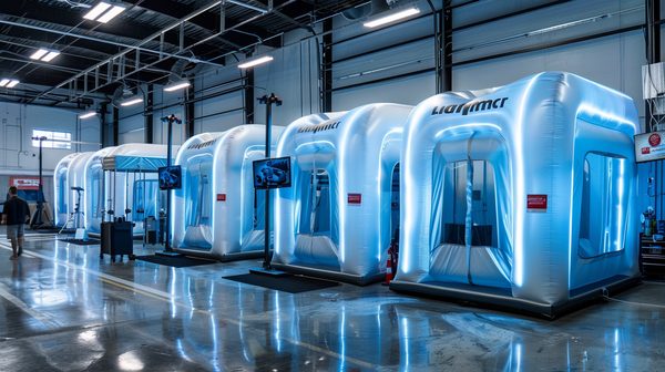 Comparatif des meilleures marques de cabine de peinture gonflable